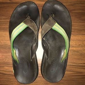 Women’s Chaco Leather Flip-Flops